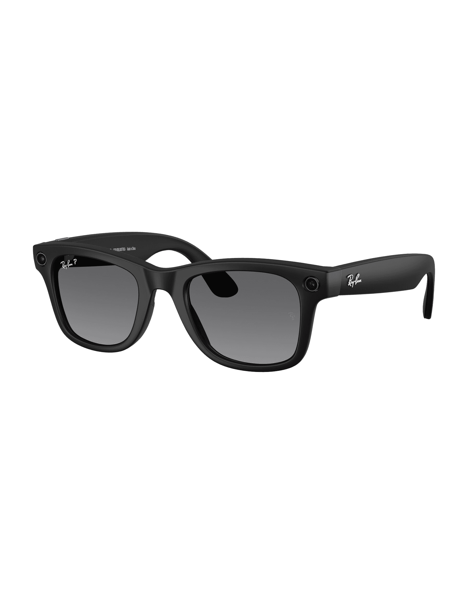 Meta Wayfarer Matte Black Polar Gradient Graphite