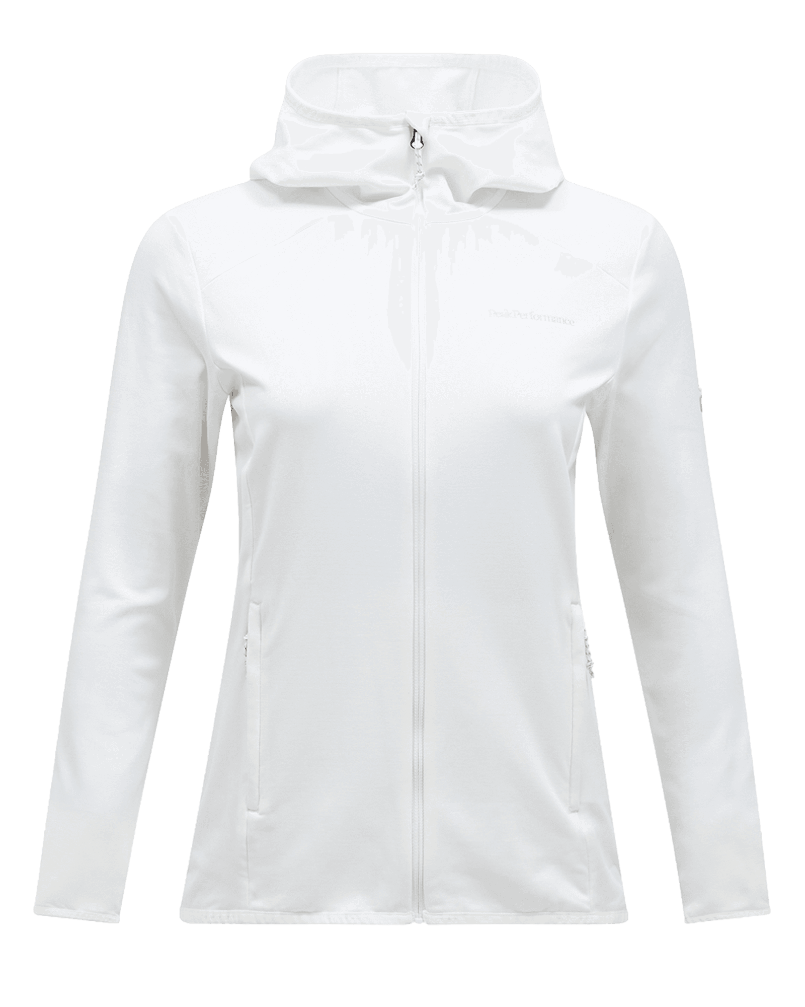 Light Zip Hood W Offwhite