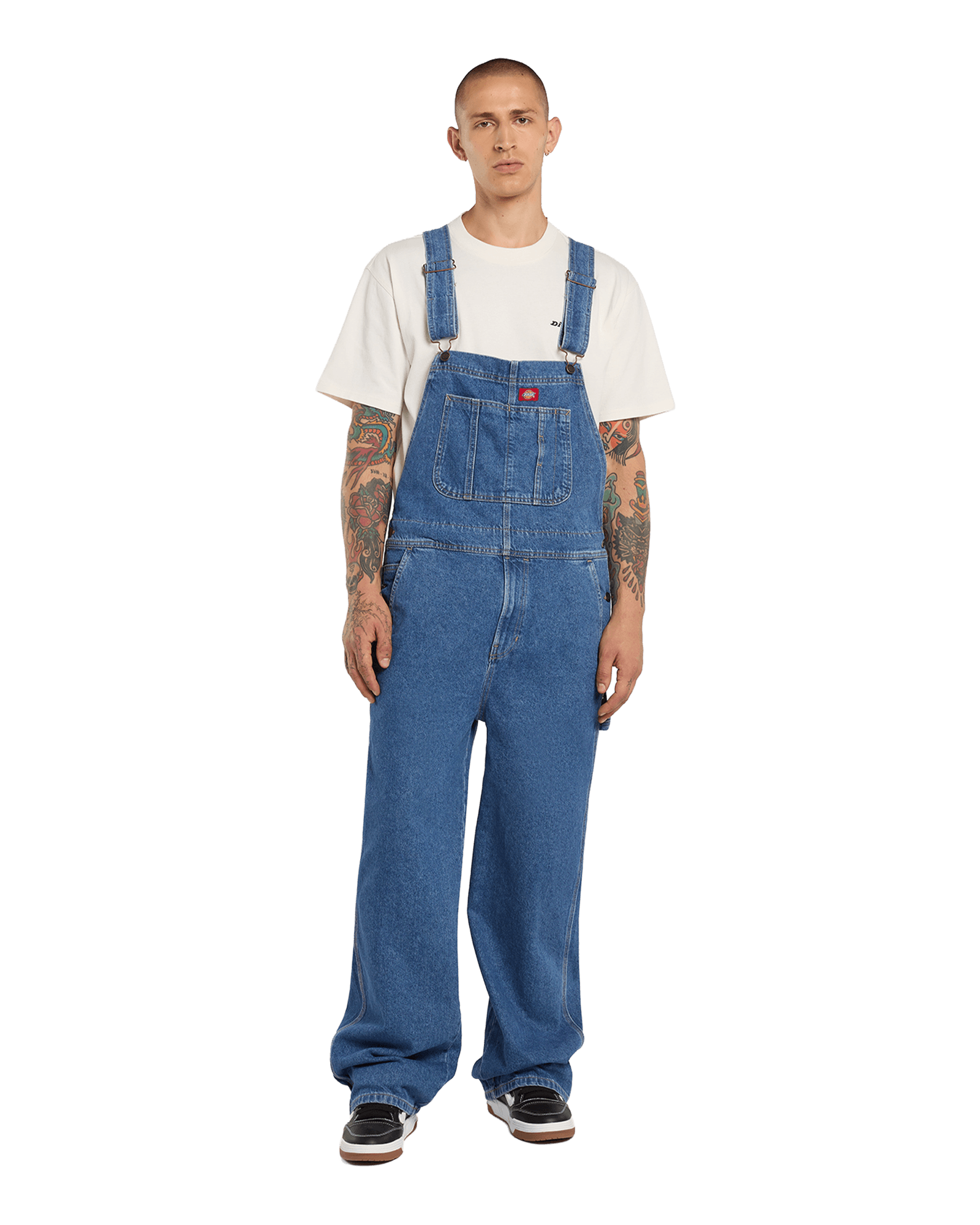 Dickies Classic Denim Bib M Classic Blue