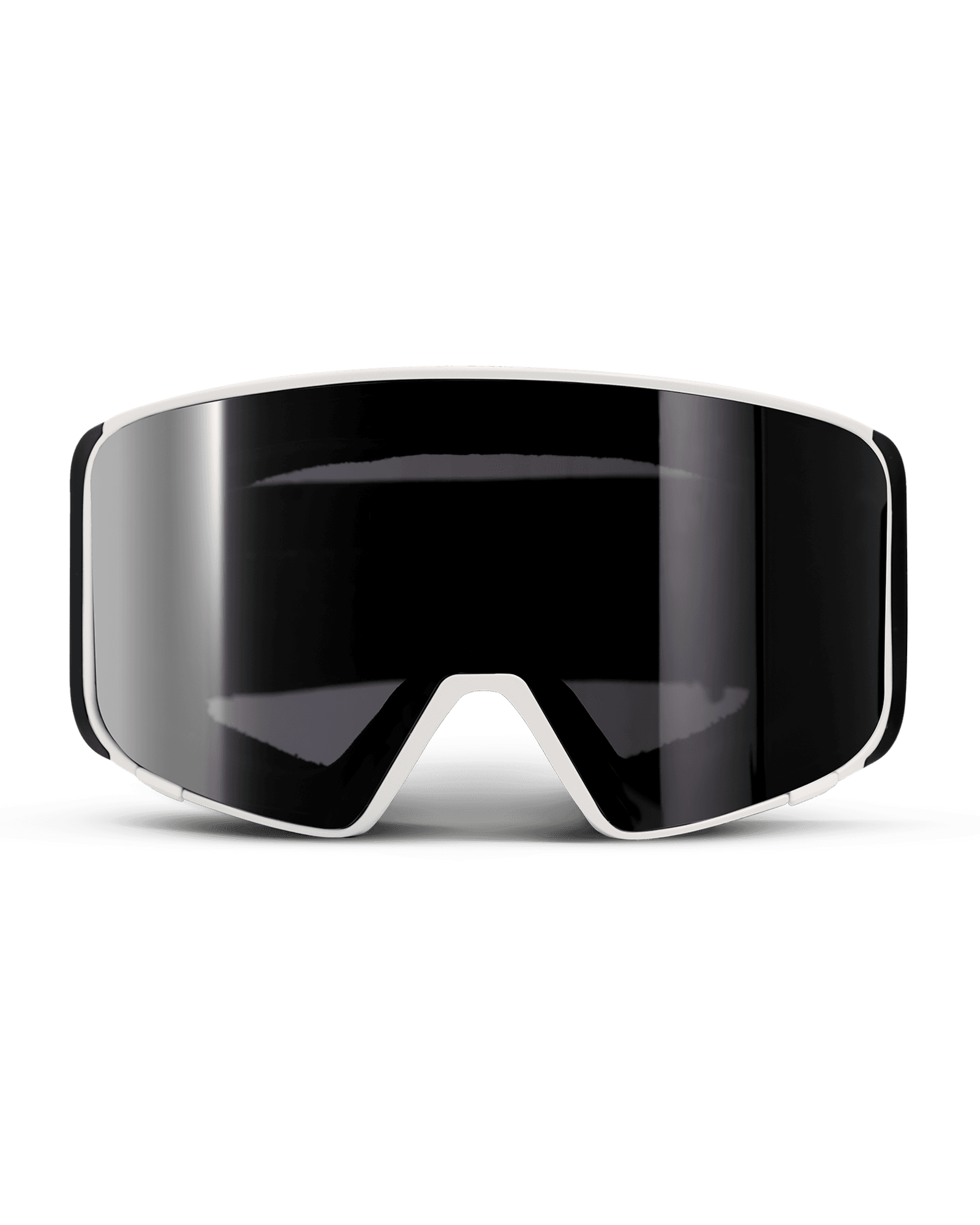 Frost White/Deep Black-Smoke + Clear Rose Extra Lens