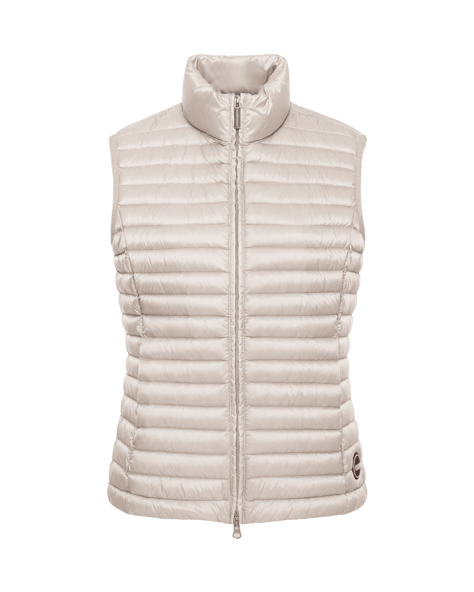 Down Vest W Porcelain