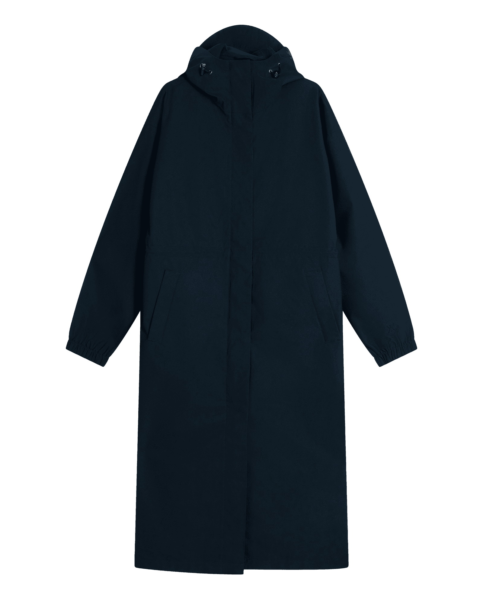 Rommy Long Tube Coat Navy
