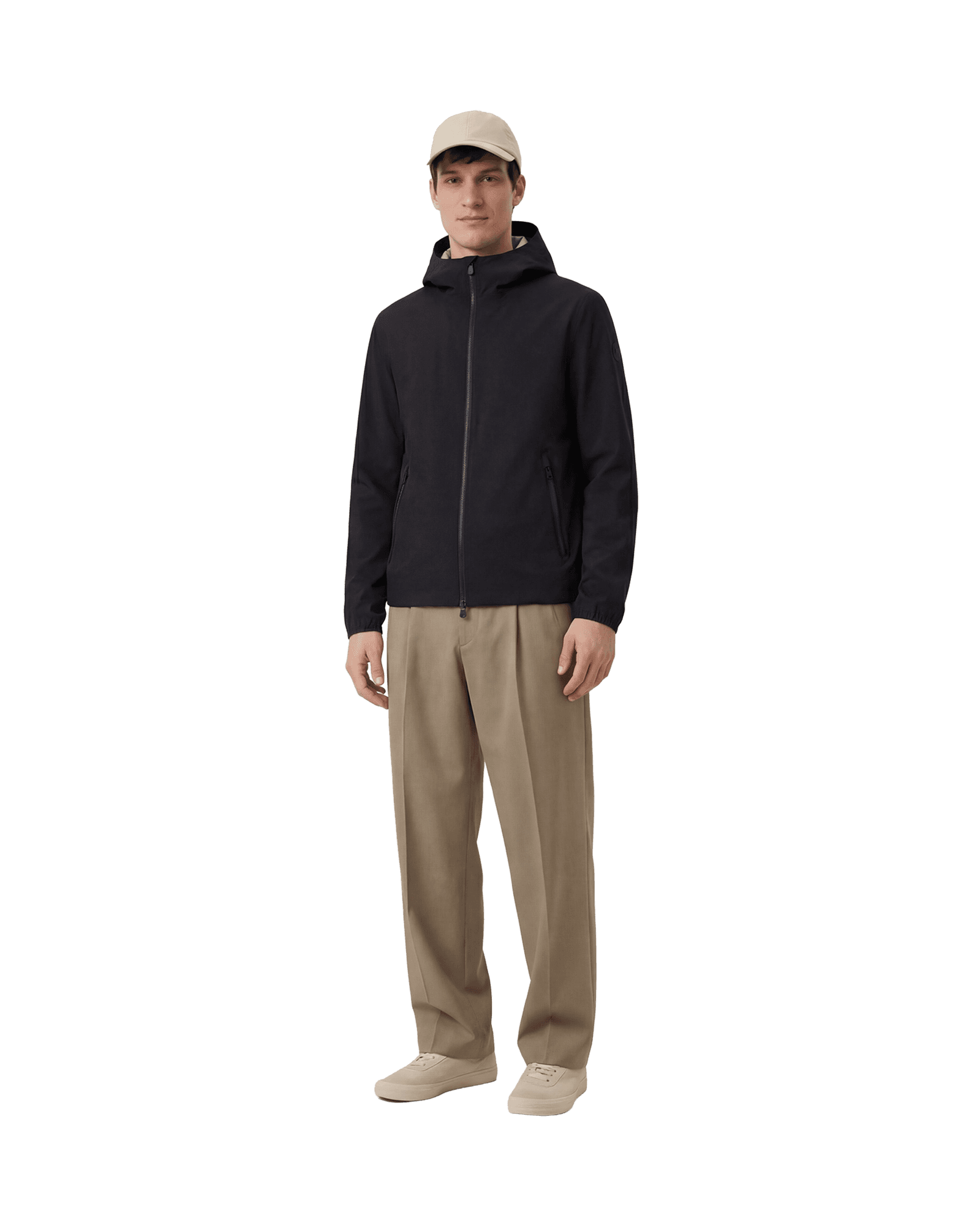 Drop Hooder Jacket M Black