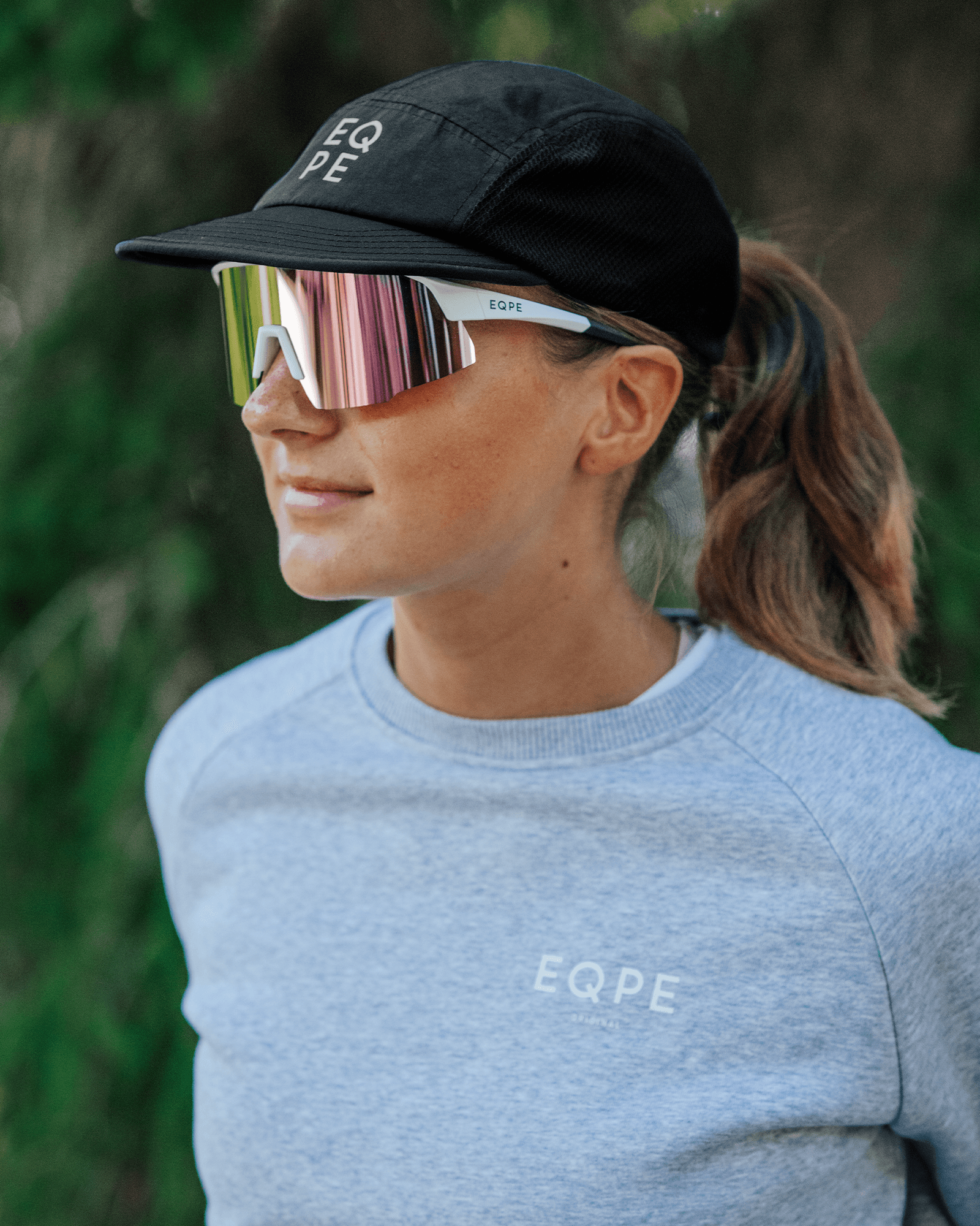 White-Brown/Pink Multi