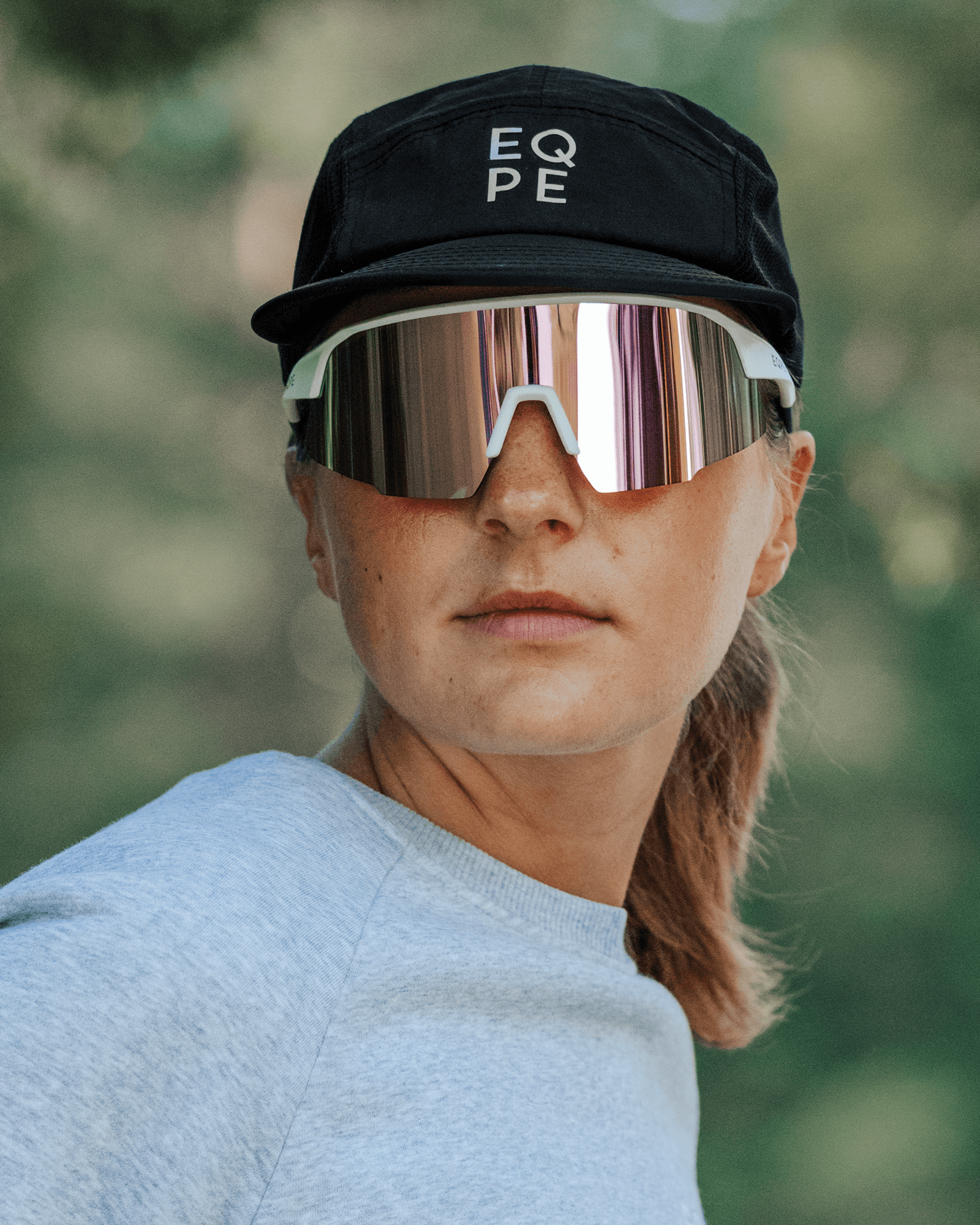 White-Brown/Pink Multi