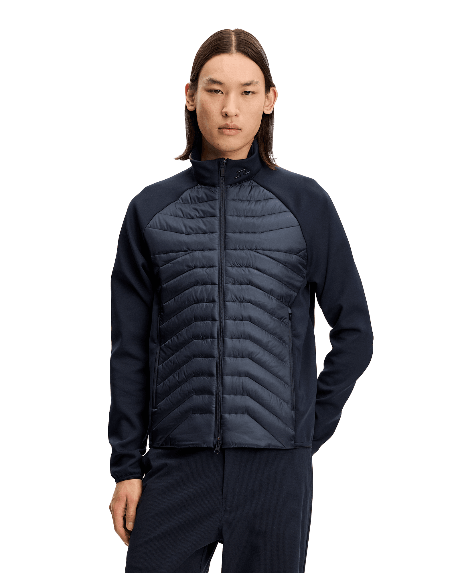 Heyden Quilt Hybrid Jacket M JL Navy
