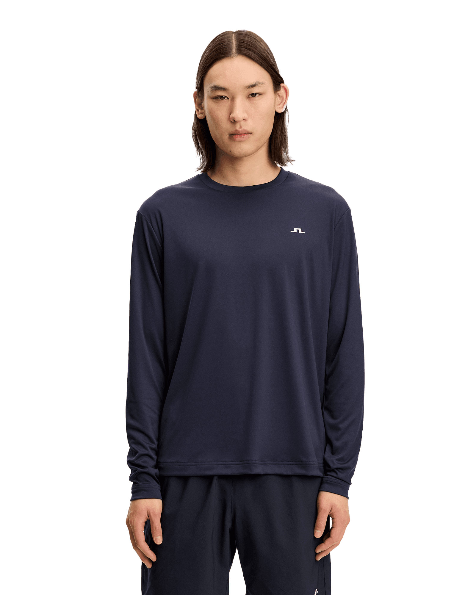 Ade T-shirt LS W JL Navy