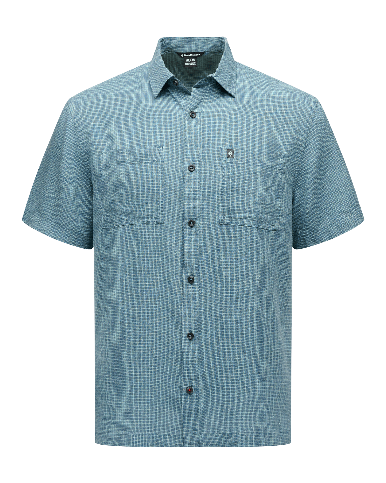 Scenic Route S/S Shirt M Midnight Blue-Glacier