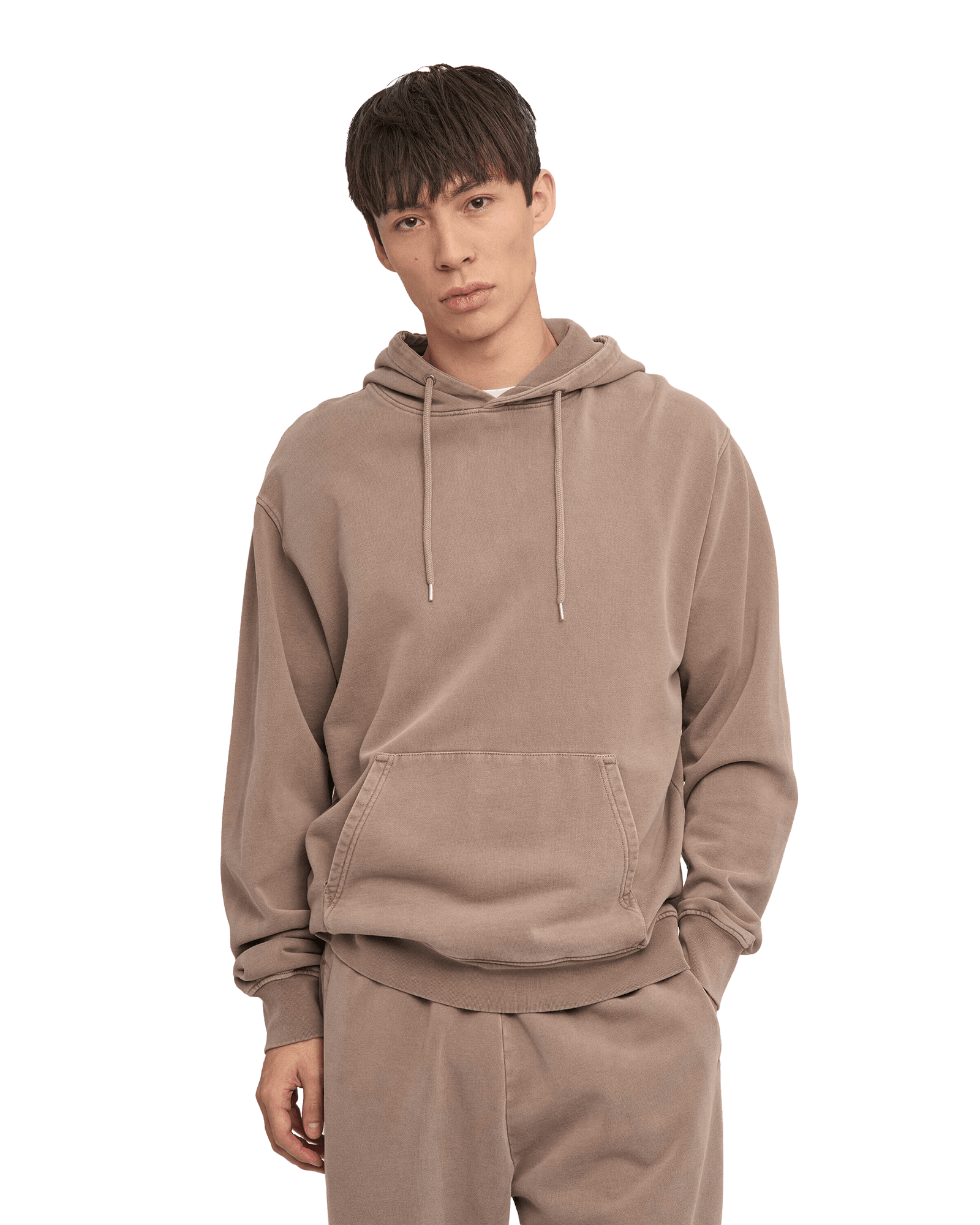 Classic Organic Hood Faded Khaki