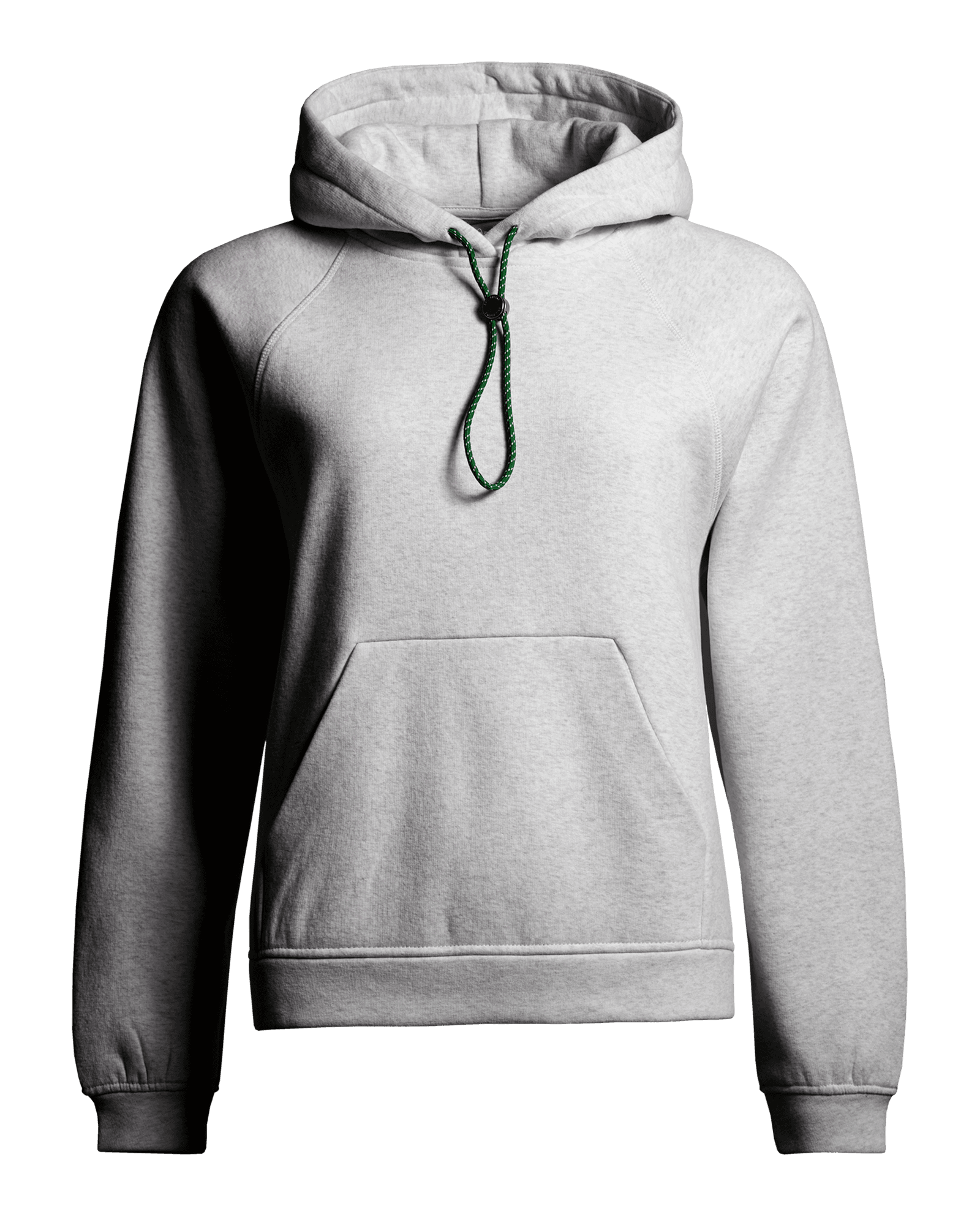 Wave Hoodie W Light Grey Mel