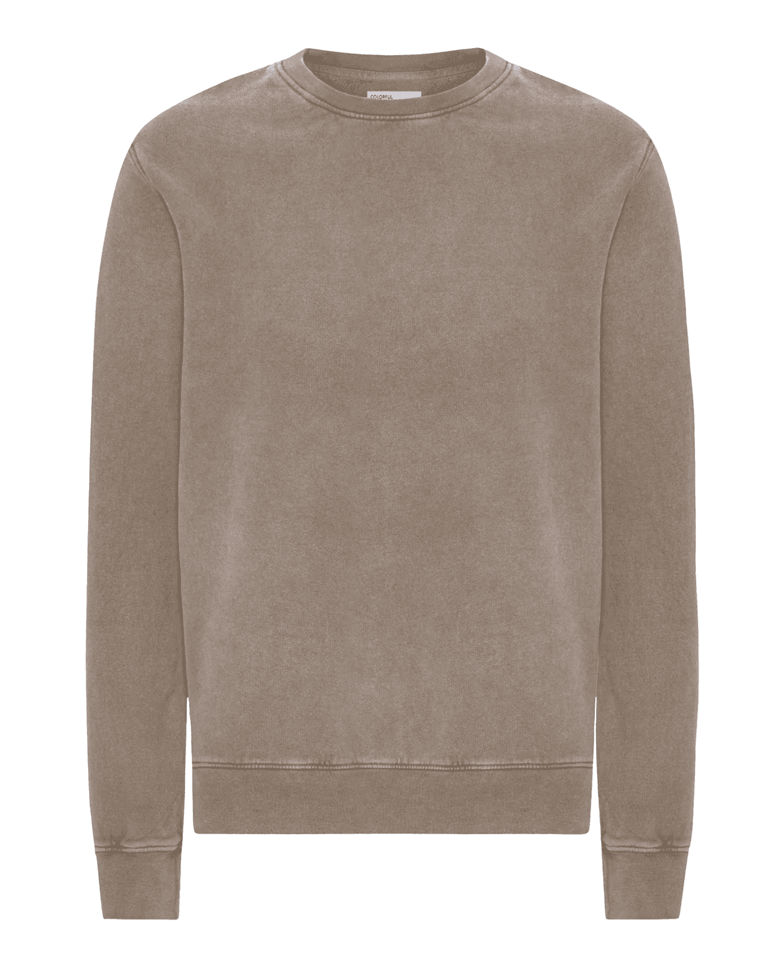 Classic Organic Crew Faded Khaki