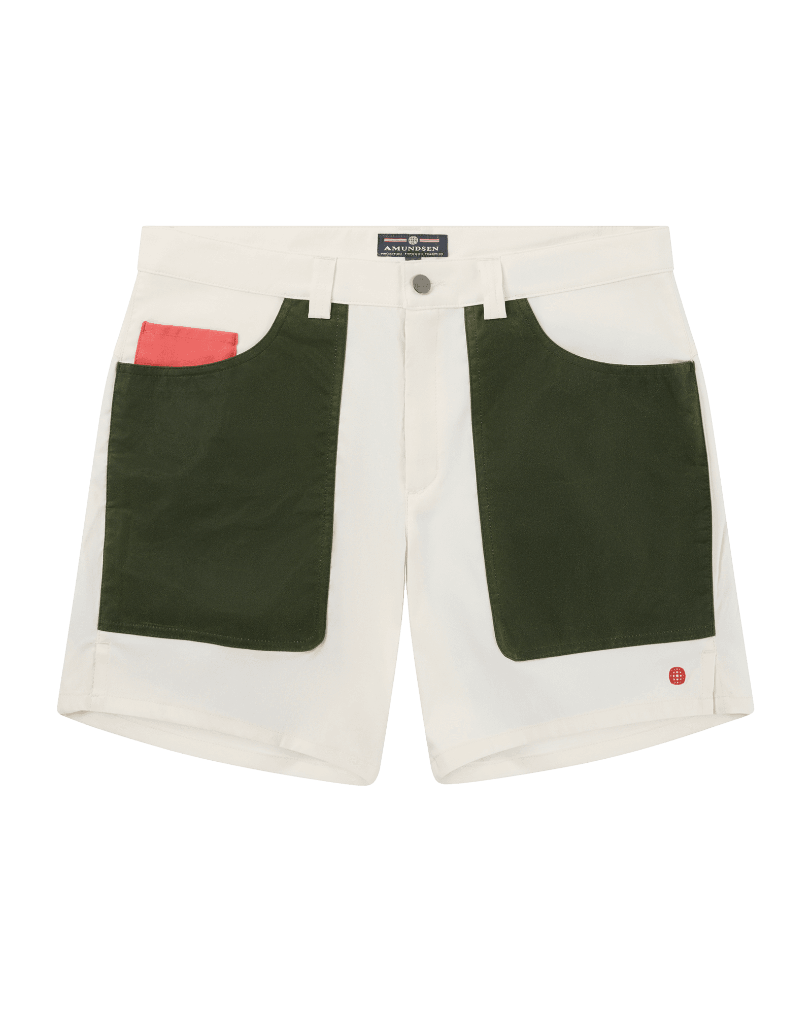 7 Incher Field Shorts M Offwhite/Green