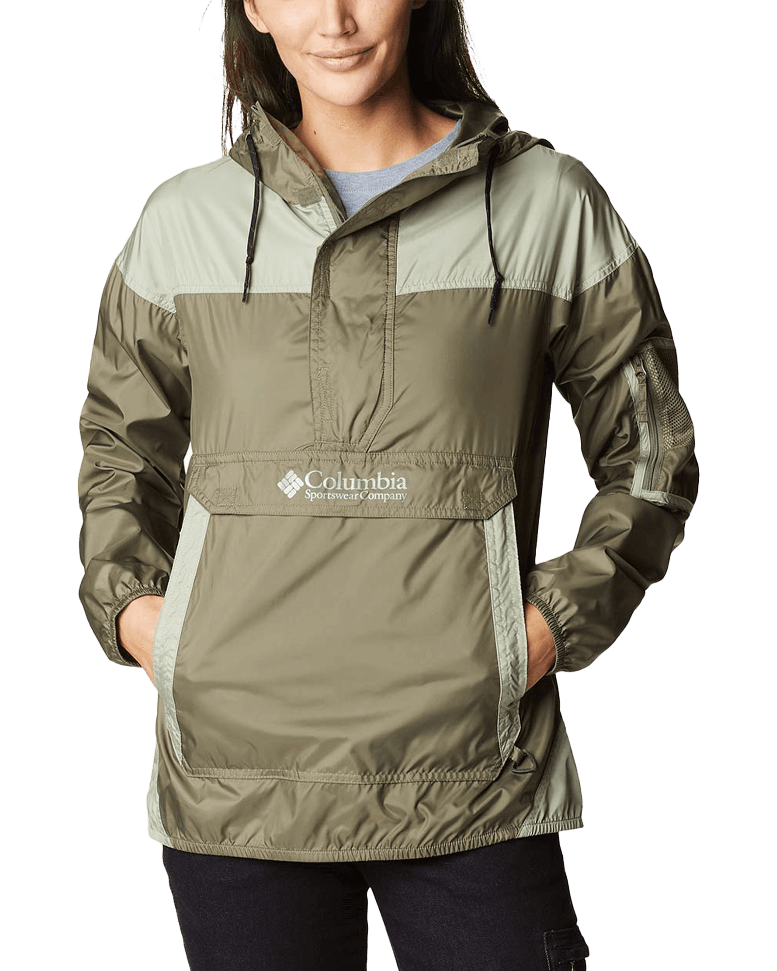 Challenger Windbreaker W Stone Green/Safari