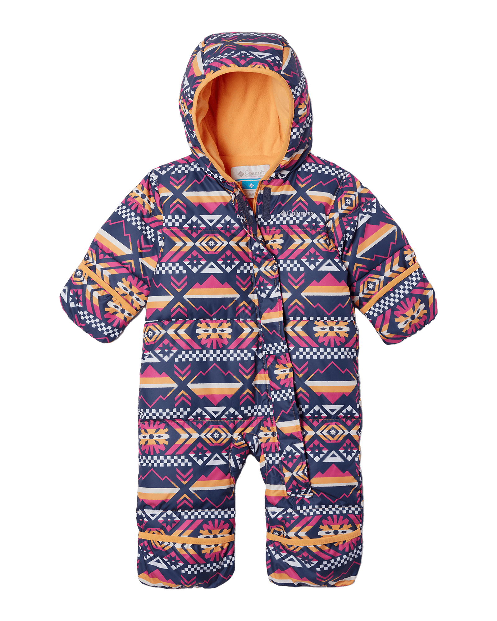 Sunset Peach Checkered